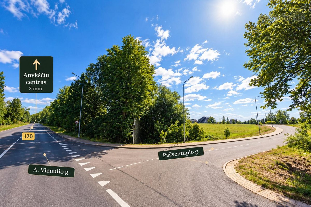 Namų Valdos Sklypai  Pašventupio G., Anykščiai - nuotraukos Nr. 2