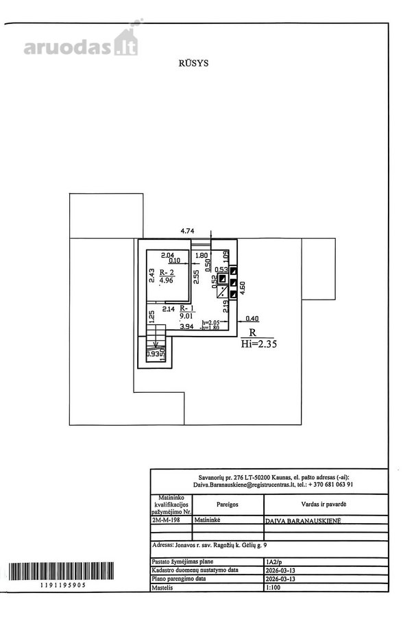 Parduodamas 143 M² Gyvenamasis Namas Su 15,43 - nuotraukos Nr. 30