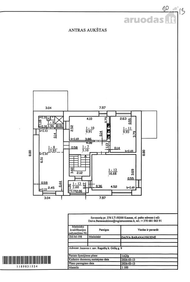 Parduodamas 143 M² Gyvenamasis Namas Su 15,43 - nuotraukos Nr. 29