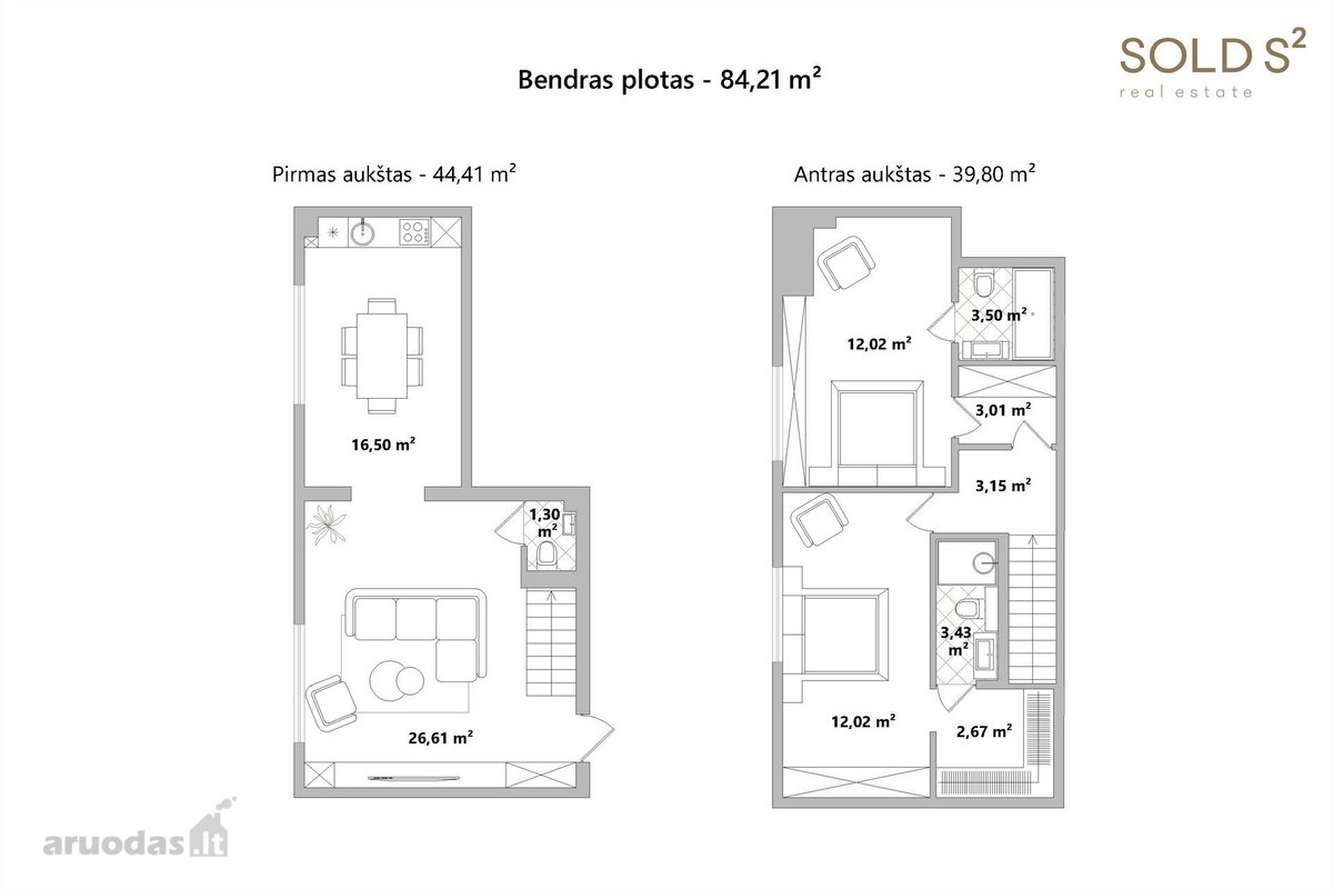 Penthouse Nidoje – tai namai, kvepiantys - nuotraukos Nr. 21