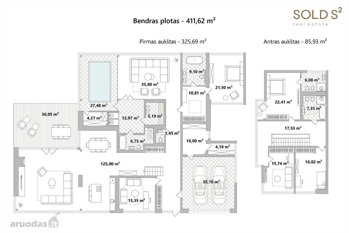 Parduodamas itin erdvus namas su Spa zona - nuotraukos Nr. 25