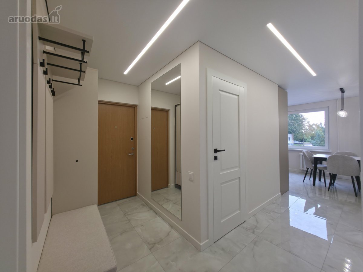 Išnuomojamas naujai įrengtas 3 kambarių butas - nuotraukos Nr. 20