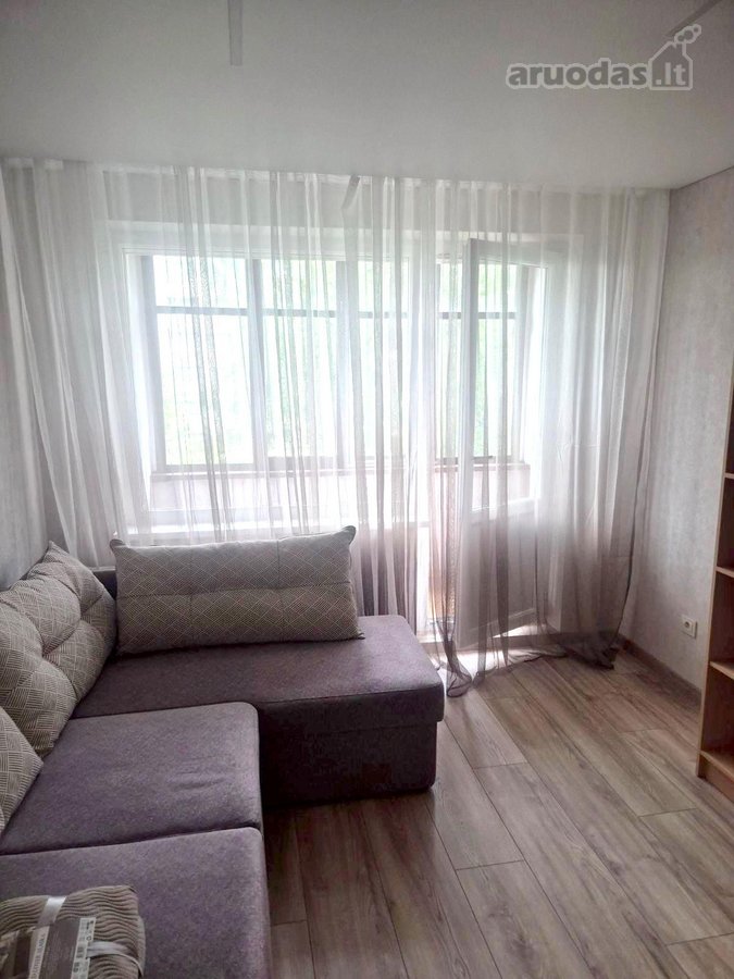 Išnuomojamas suremontuotas 1 kambario butas - nuotraukos Nr. 3