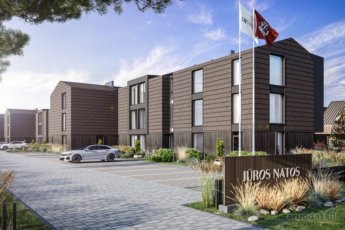 3 kamarių apartamentai su jau baigta apdaila. - nuotraukos Nr. 7