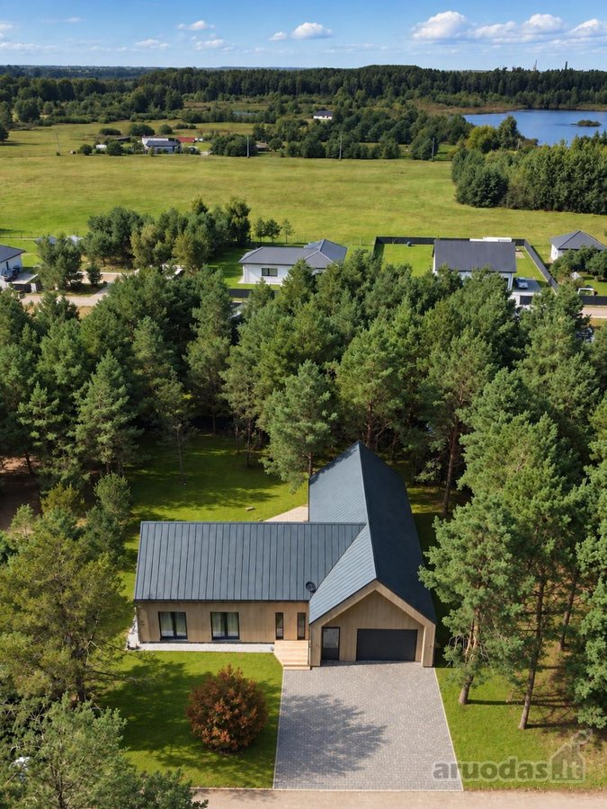 Išskirtinis Skandinaviško Stiliaus Namas Pušų - nuotraukos Nr. 15