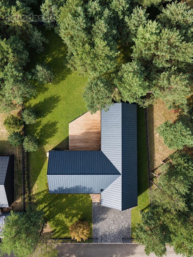 Išskirtinis Skandinaviško Stiliaus Namas Pušų - nuotraukos Nr. 14