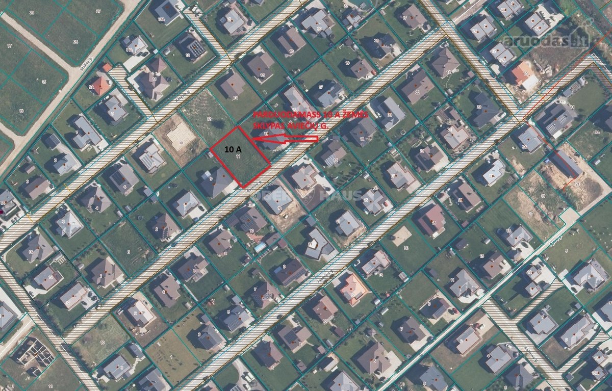 Dainų k., Aviečių g., parduodamas 10 a žemės - nuotraukos Nr. 4