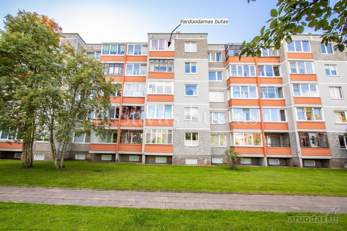 Parduodamas atnaujintas 1 kambario butas su - nuotraukos Nr. 21
