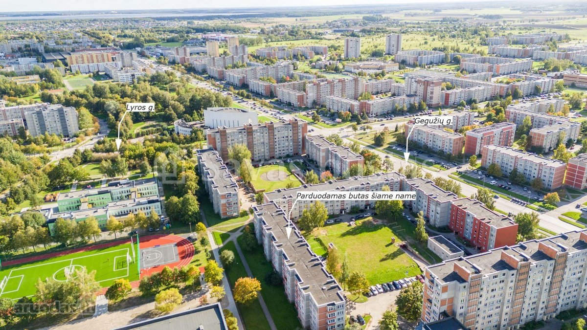 Parduodamas atnaujintas 1 kambario butas su - nuotraukos Nr. 24