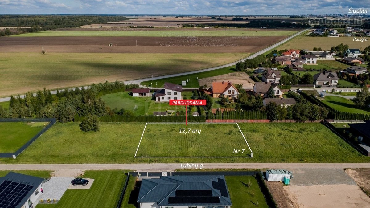 Parduodamas 12,70 arų namų valdos sklypas - nuotraukos Nr. 6