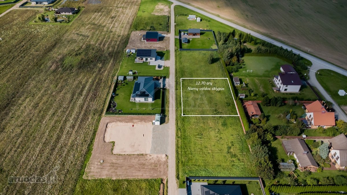 Parduodamas 12,70 arų namų valdos sklypas - nuotraukos Nr. 5