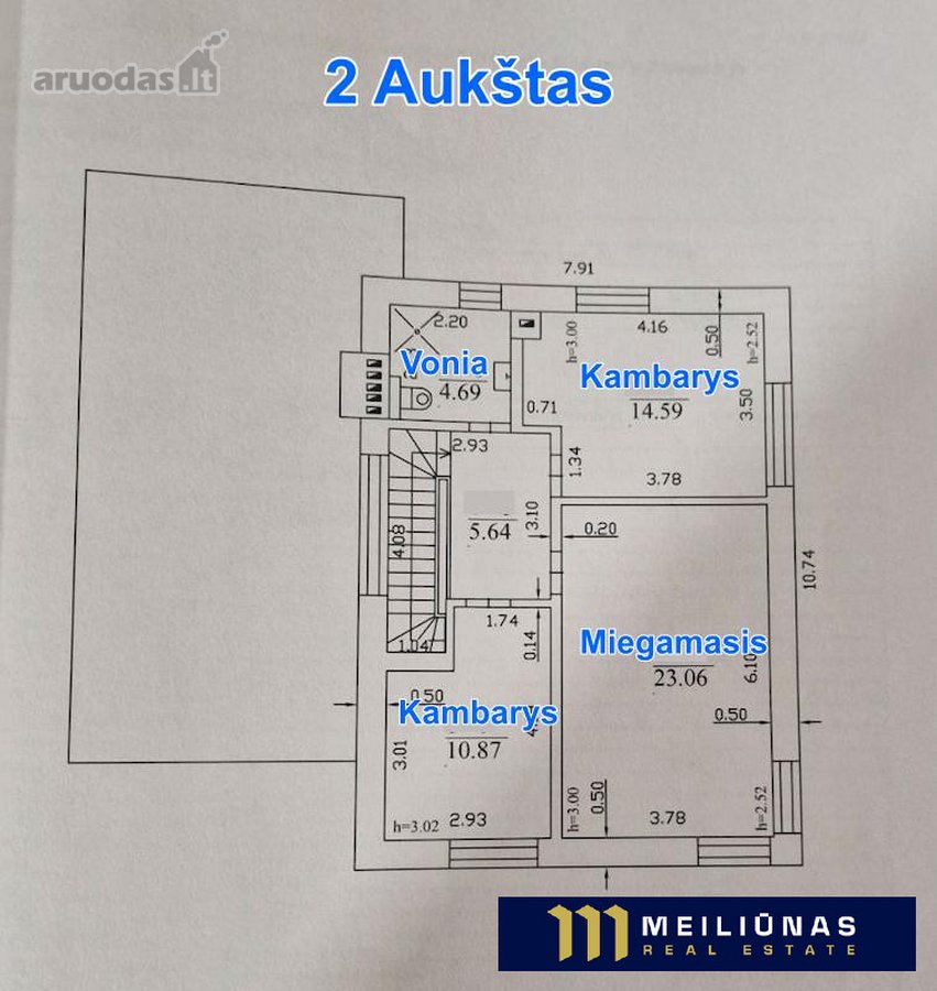 Parduodamas Jaukus Ir Erdvus Namas - nuotraukos Nr. 44