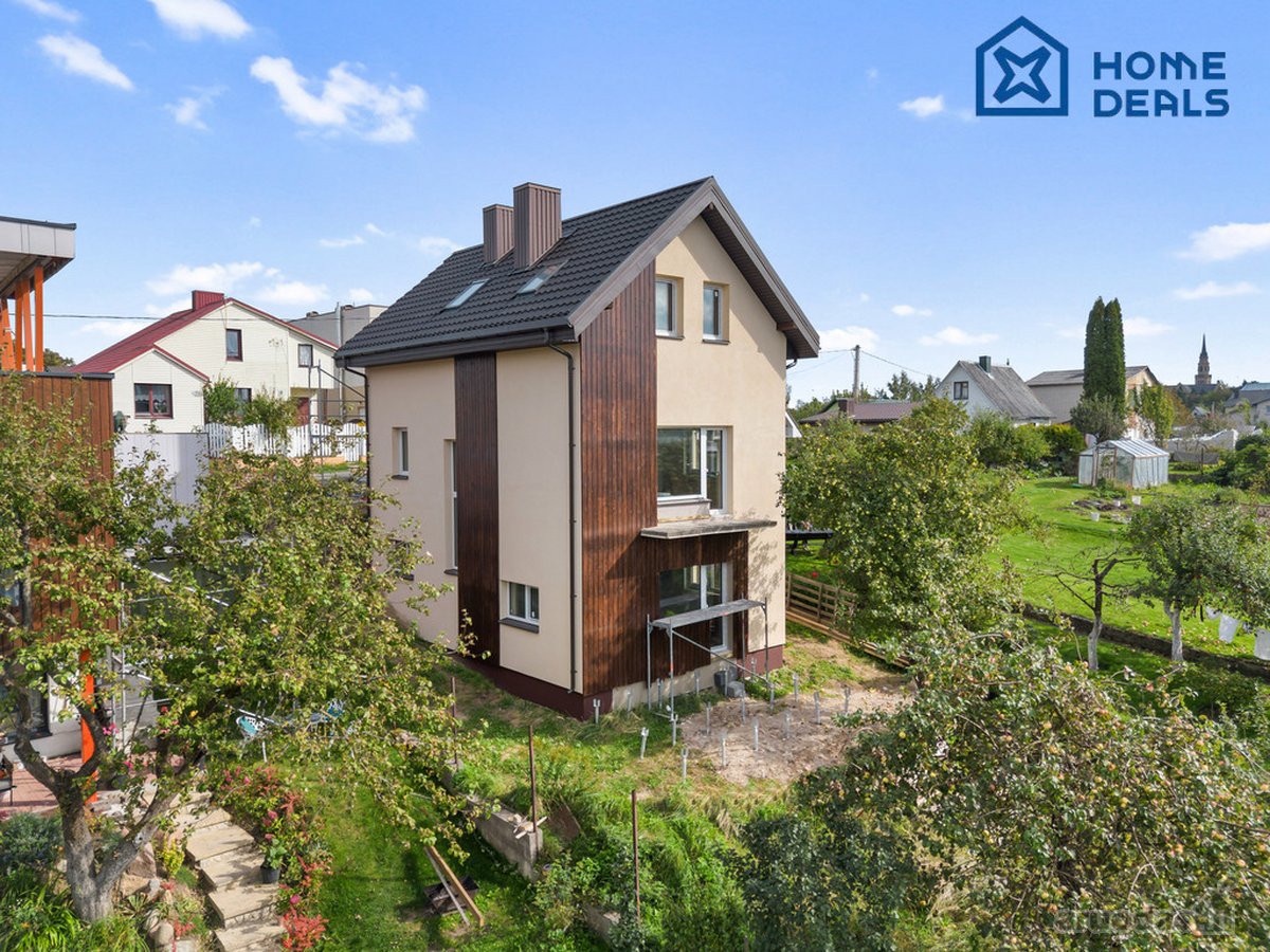 Dabartinis namo baigtumas – 61 %, planuojamas - nuotraukos Nr. 2