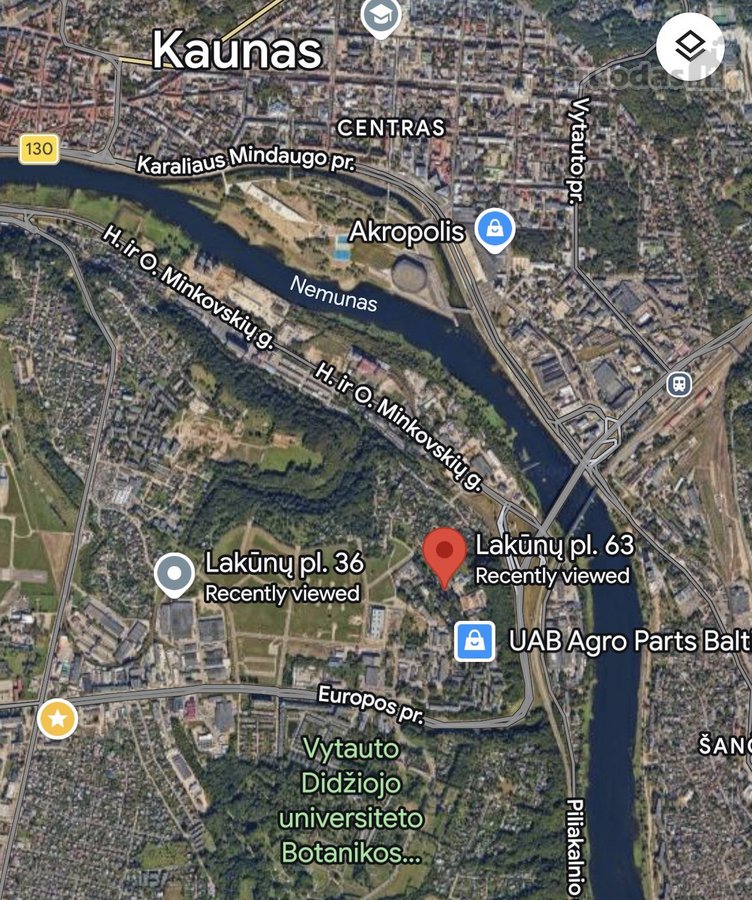 2 kambarių butas su atskiru įėjimu pirmame - nuotraukos Nr. 13