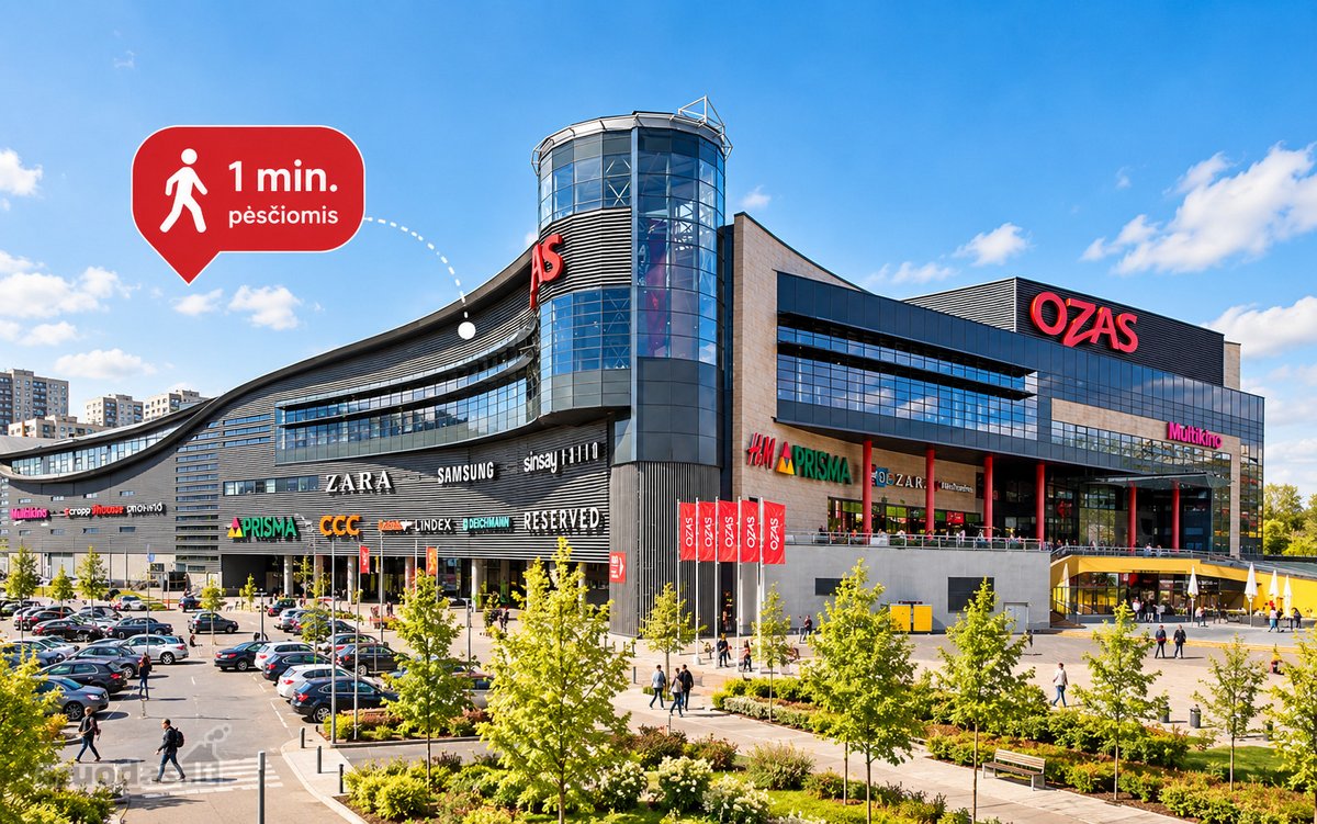 Naujai įrengtas butas, 1min. iki "Ozo" - nuotraukos Nr. 16