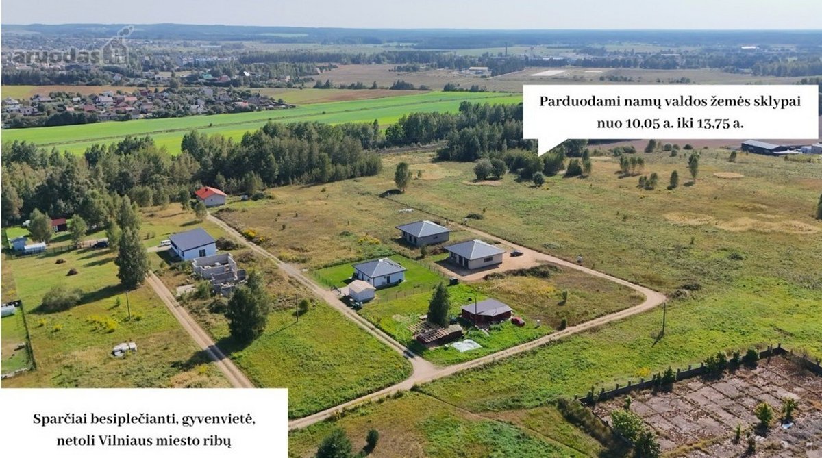 Parduodamas namų valdos sklypas Bruknių - nuotraukos Nr. 3