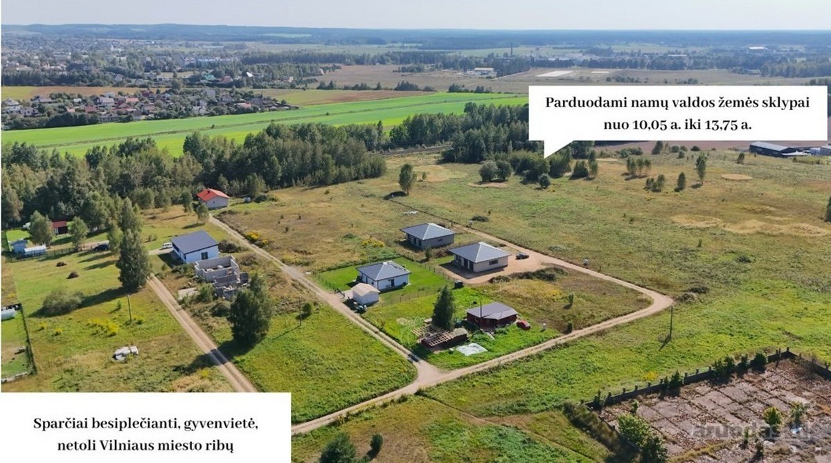 Parduodamas namų valdos sklypas Bruknių - nuotraukos Nr. 2
