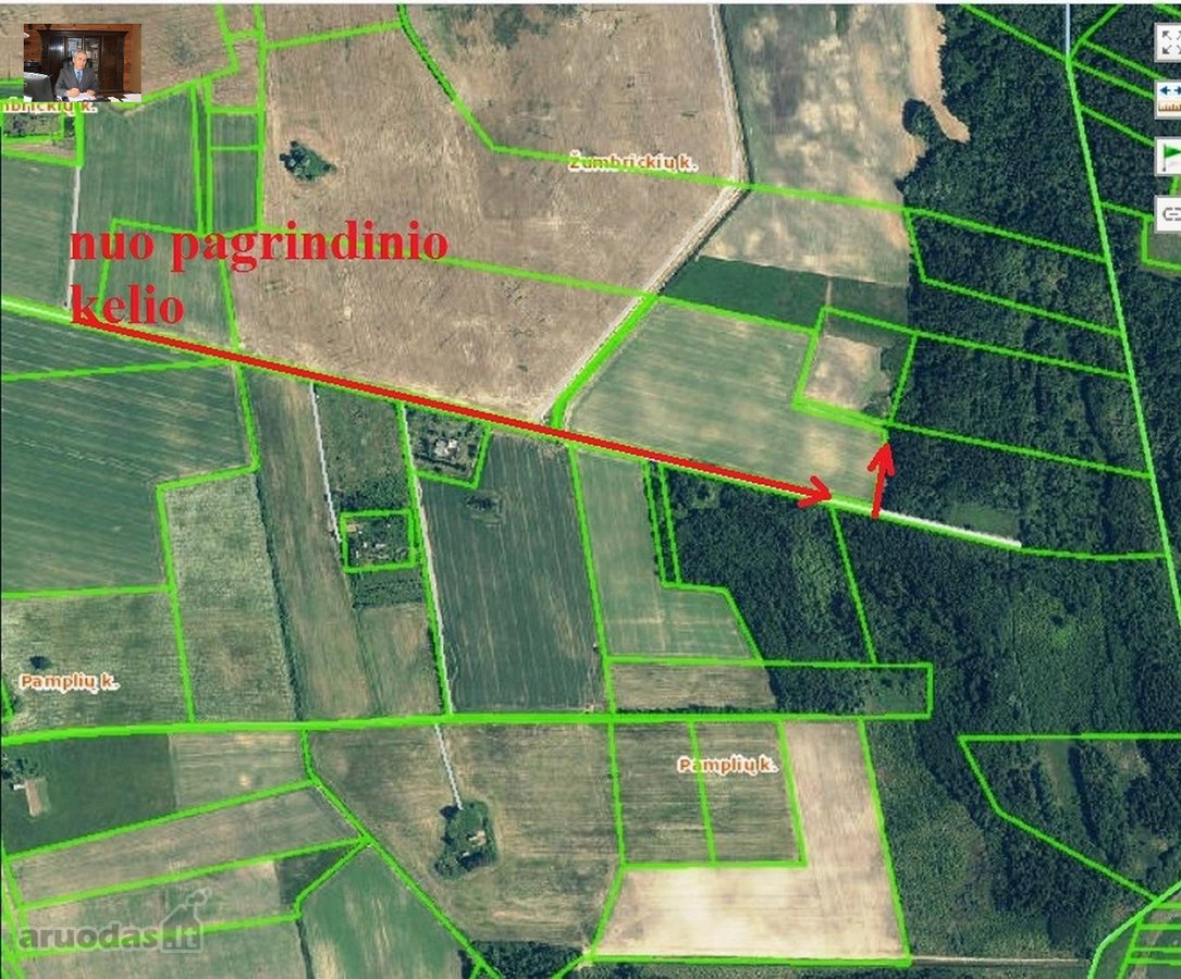 Už Bistrampolio dvaro, sekantis posūkis į - nuotraukos Nr. 2
