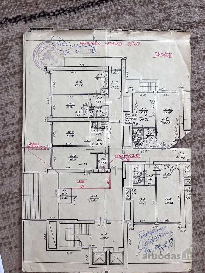 Parduodamas 39,5 m² butas pirmame aukšte - nuotraukos Nr. 28