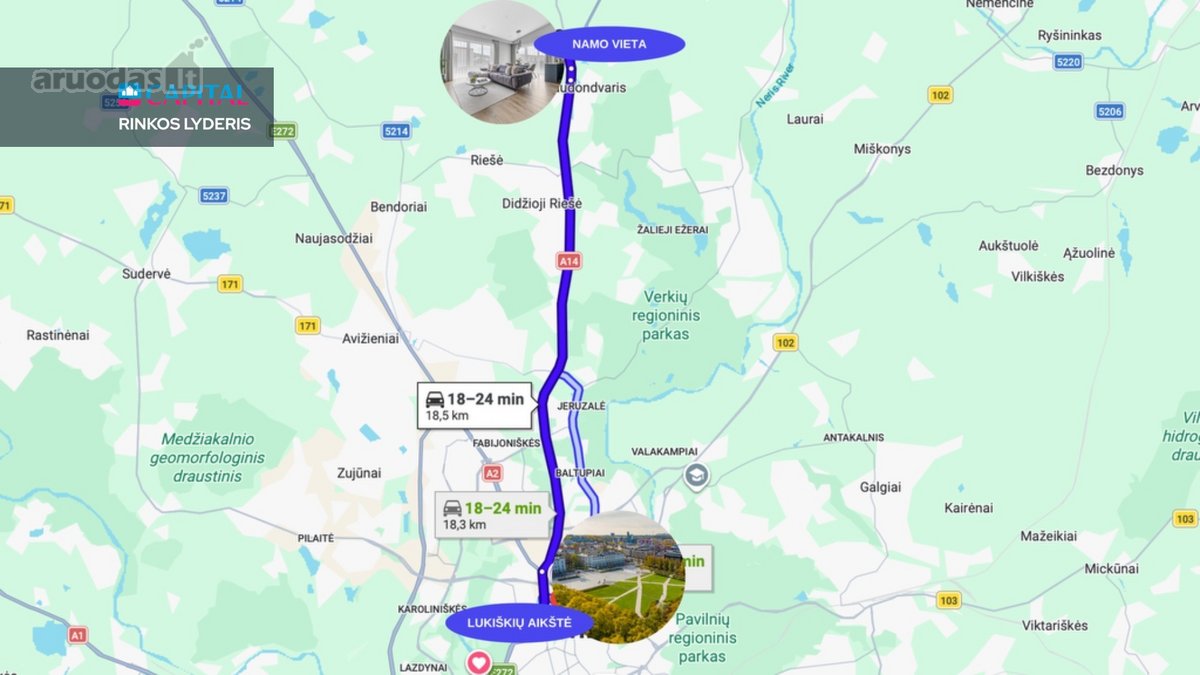 Parduodamas Moderniai Įrengtas Vienos Aukšto - nuotraukos Nr. 49