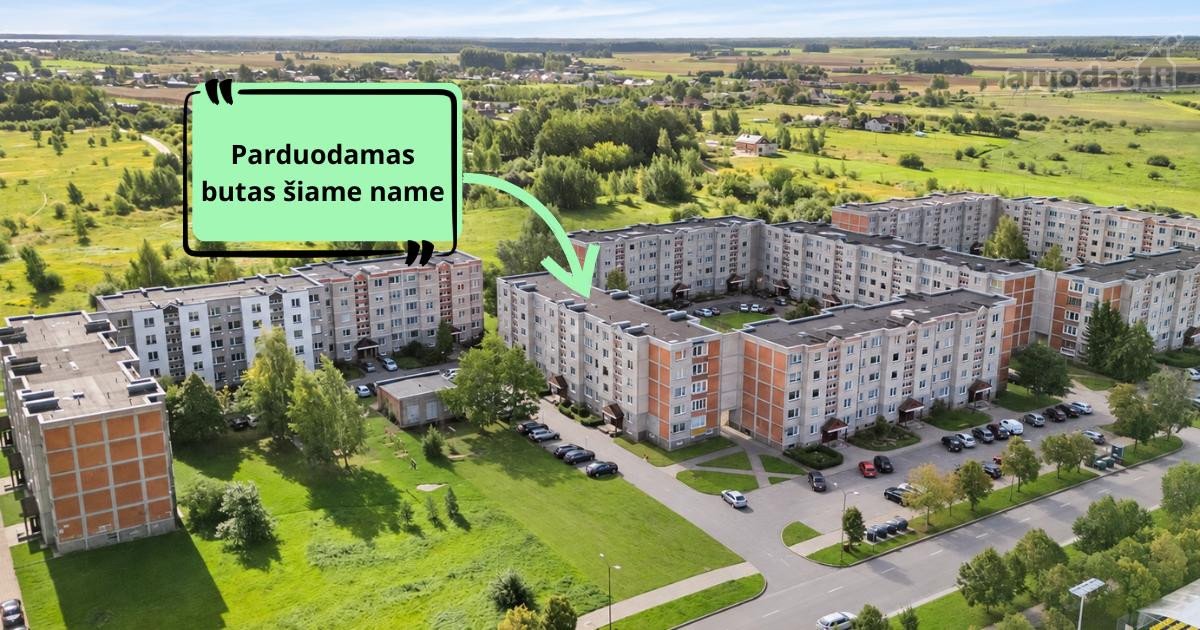 Parduodamas Erdvus 4 Kambarių Butas Kviečių G - nuotraukos Nr. 22