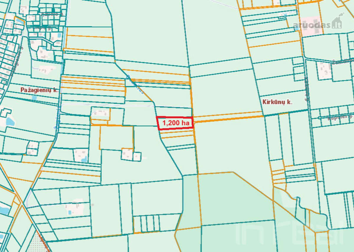 Parduodamas 1,2 Ha Sklypas Kirkūnų K., - nuotraukos Nr. 3