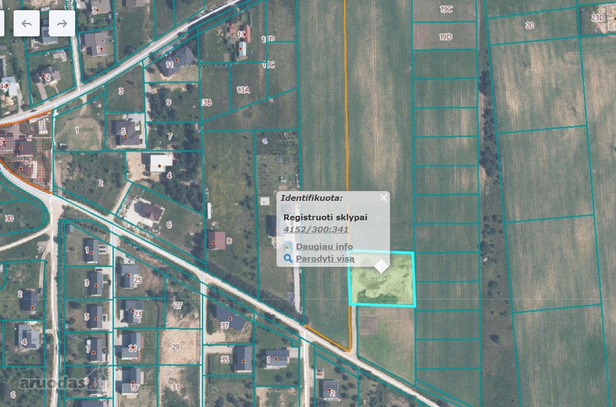 Parduodamas 22,03 aro sklypas šalia Galgių, - nuotraukos Nr. 3