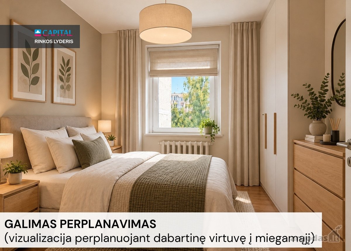 Parduodamas tvarkingas 1 kambario Butas - nuotraukos Nr. 16