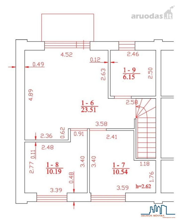 Parduodame 3 kambarių, 50m² bendrojo ploto - nuotraukos Nr. 13