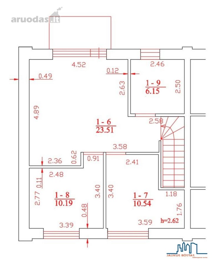 Parduodame 3 kambarių, 50m² bendrojo ploto, - nuotraukos Nr. 7
