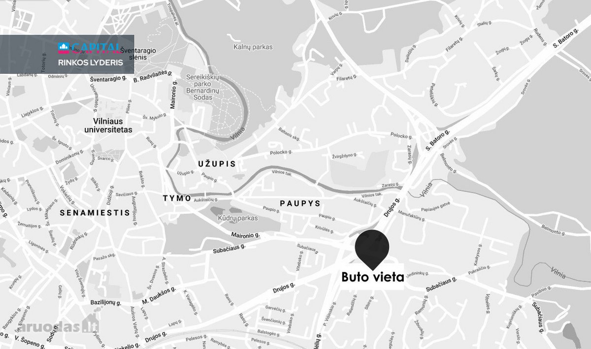 Parduodama 33,09 kv.m. patalpa Senamiestyje, - nuotraukos Nr. 29