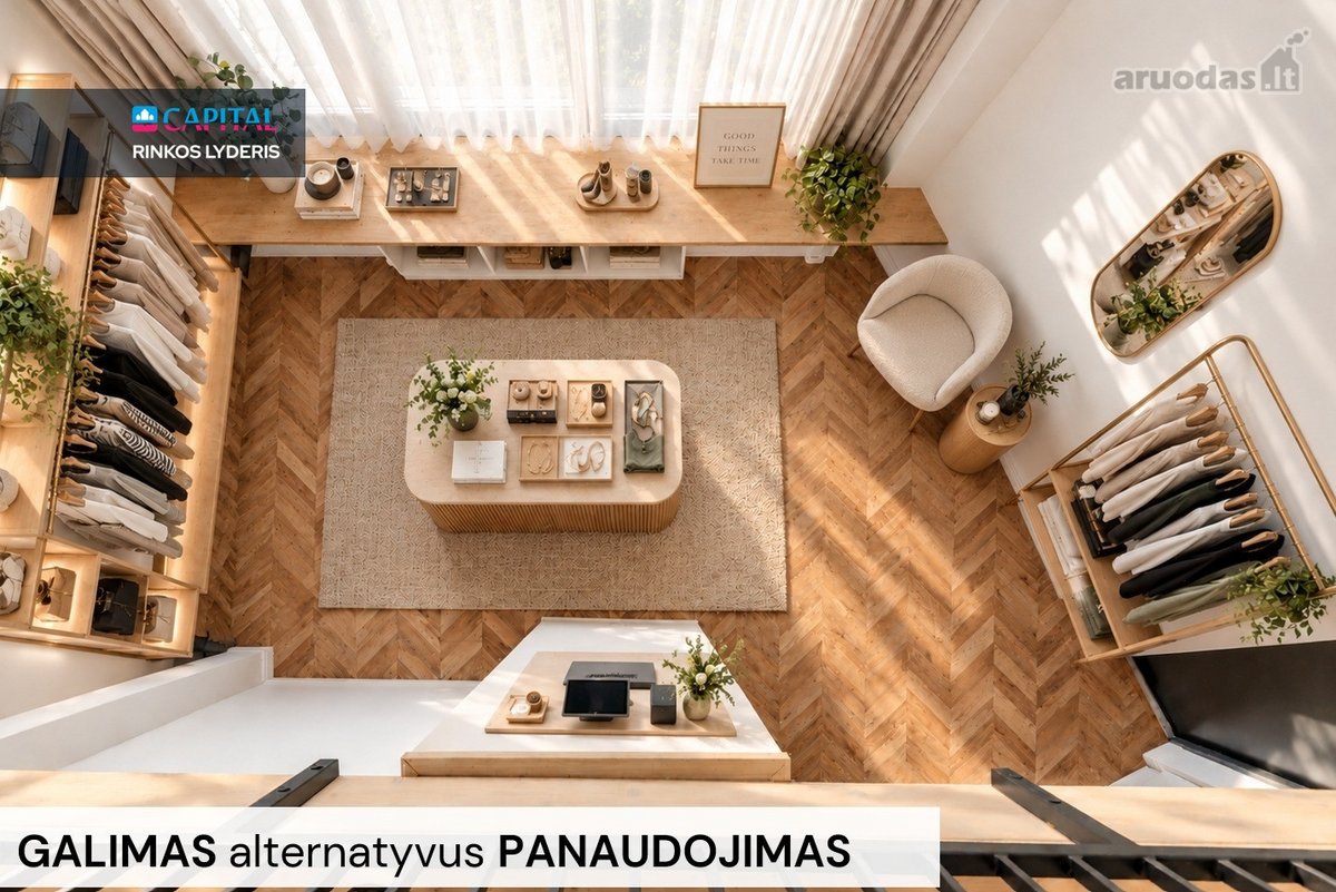 Parduodama 33,09 kv.m. patalpa Senamiestyje, - nuotraukos Nr. 35