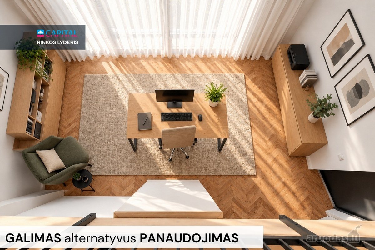 Parduodama 33,09 kv.m. patalpa Senamiestyje, - nuotraukos Nr. 37
