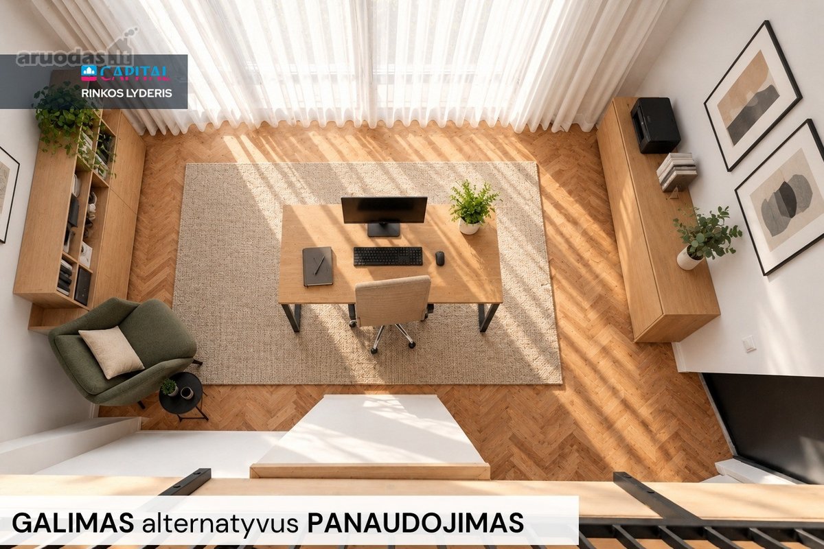 Parduodamos 33,09 kv.m. patalpos Senamiestyje - nuotraukos Nr. 37