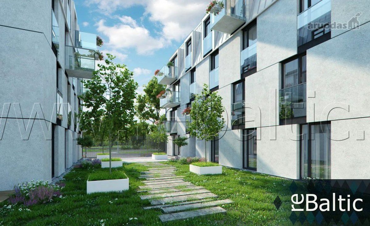 Stilingi trijų kambarių apartamentai su - nuotraukos Nr. 30