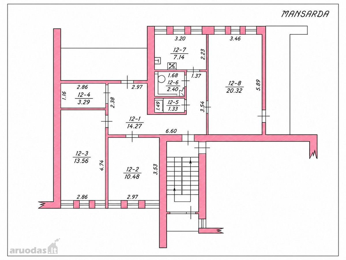 Parduodamas Erdvus 3 Kambarių Butas Mokolų - nuotraukos Nr. 16