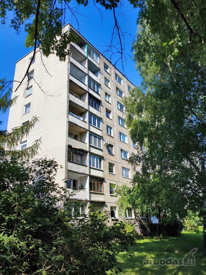 Parduodamas šviesus 1 kambario butas Žirmūnų - nuotraukos Nr. 15