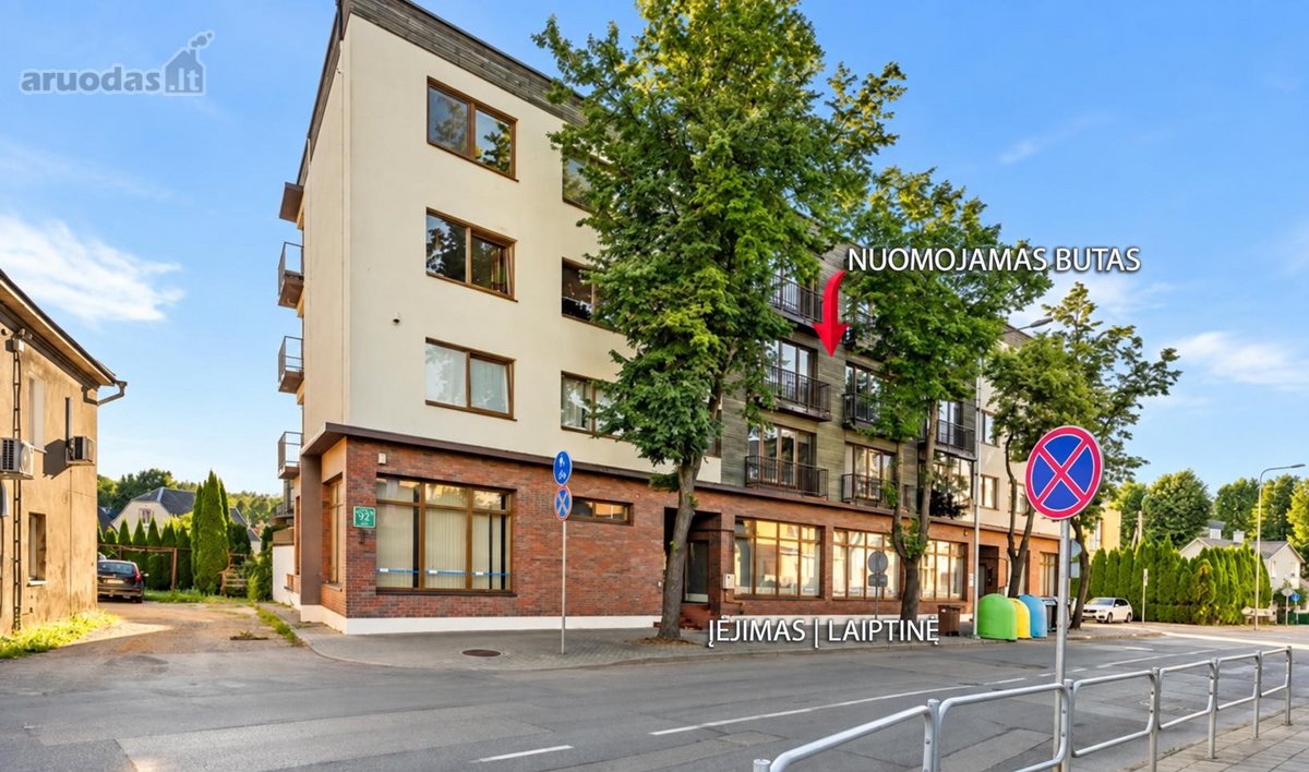 Išskirtinis 2 kambarių butas Šiaulių centre - nuotraukos Nr. 24