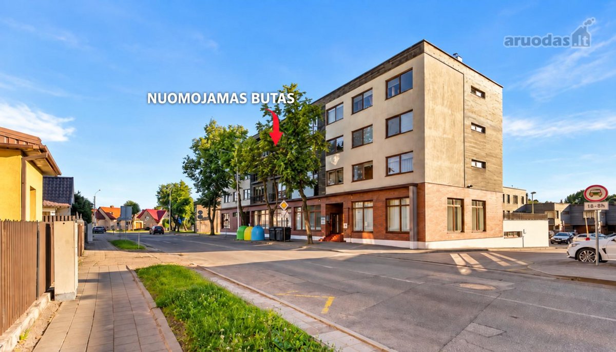 Išskirtinis 2 kambarių butas Šiaulių centre - nuotraukos Nr. 26