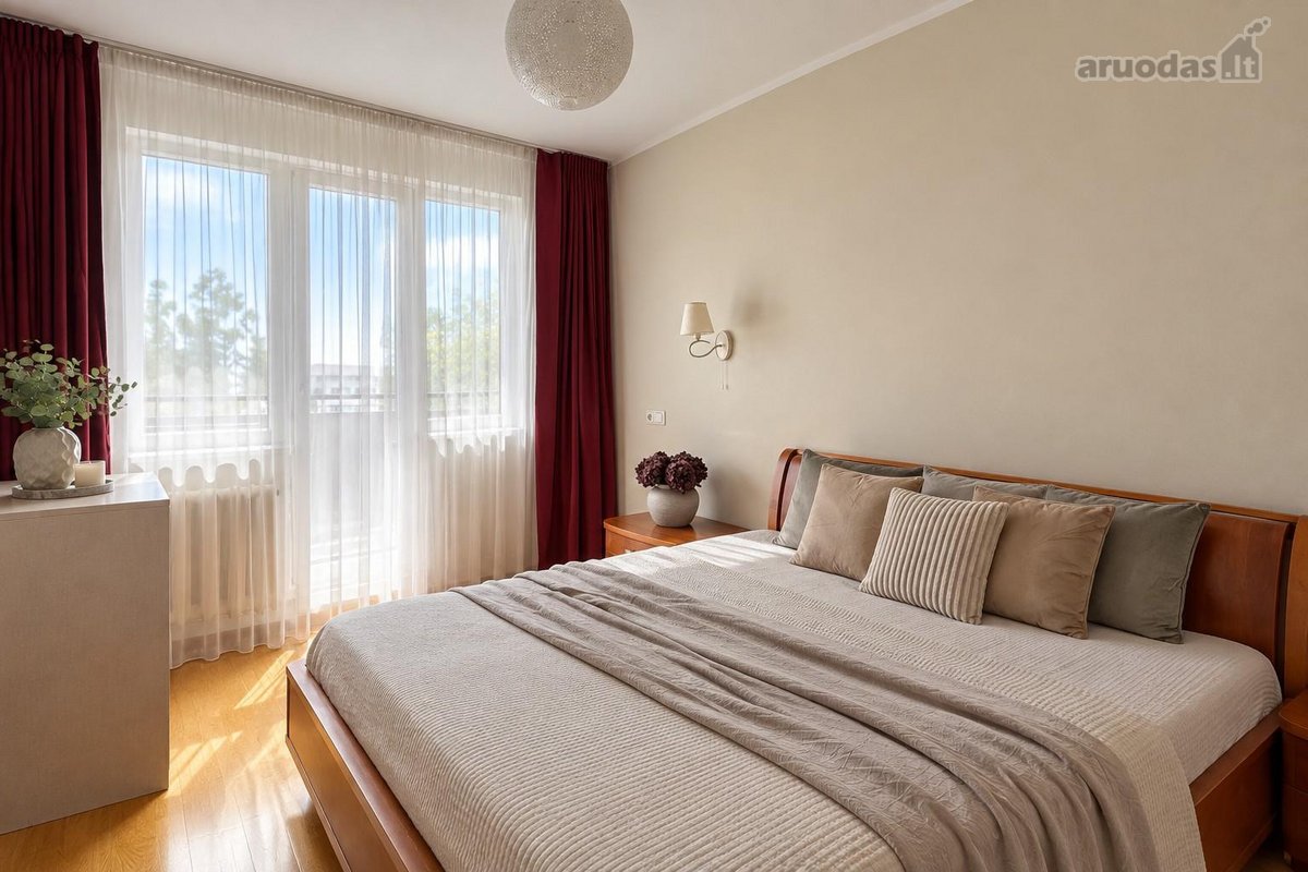 Parduodamas 56,32m² šviesus, šiltas ir jaukus - nuotraukos Nr. 7