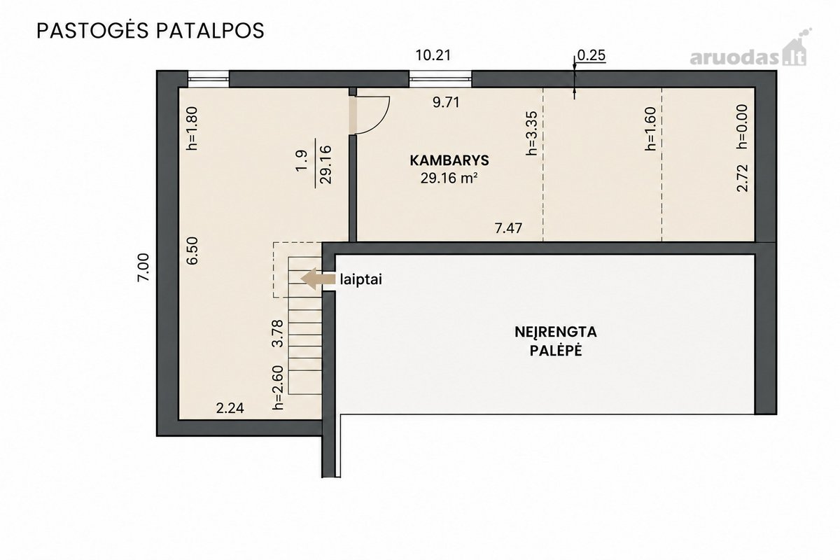 Erdvus 4 Kambarių Kotedžas Su Garažu Ir 3,42 - nuotraukos Nr. 24