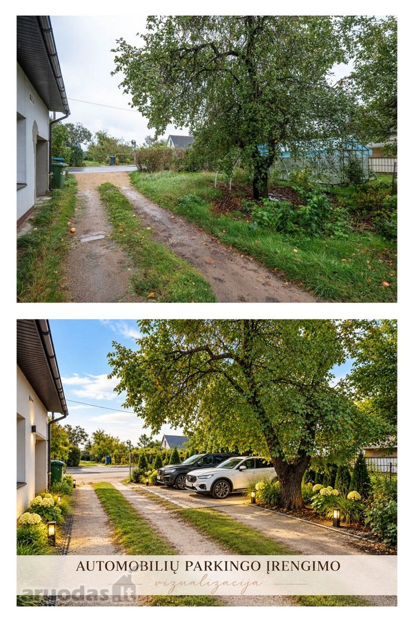 Erdvus 4 Kambarių Kotedžas Su Garažu Ir 3,42 - nuotraukos Nr. 36