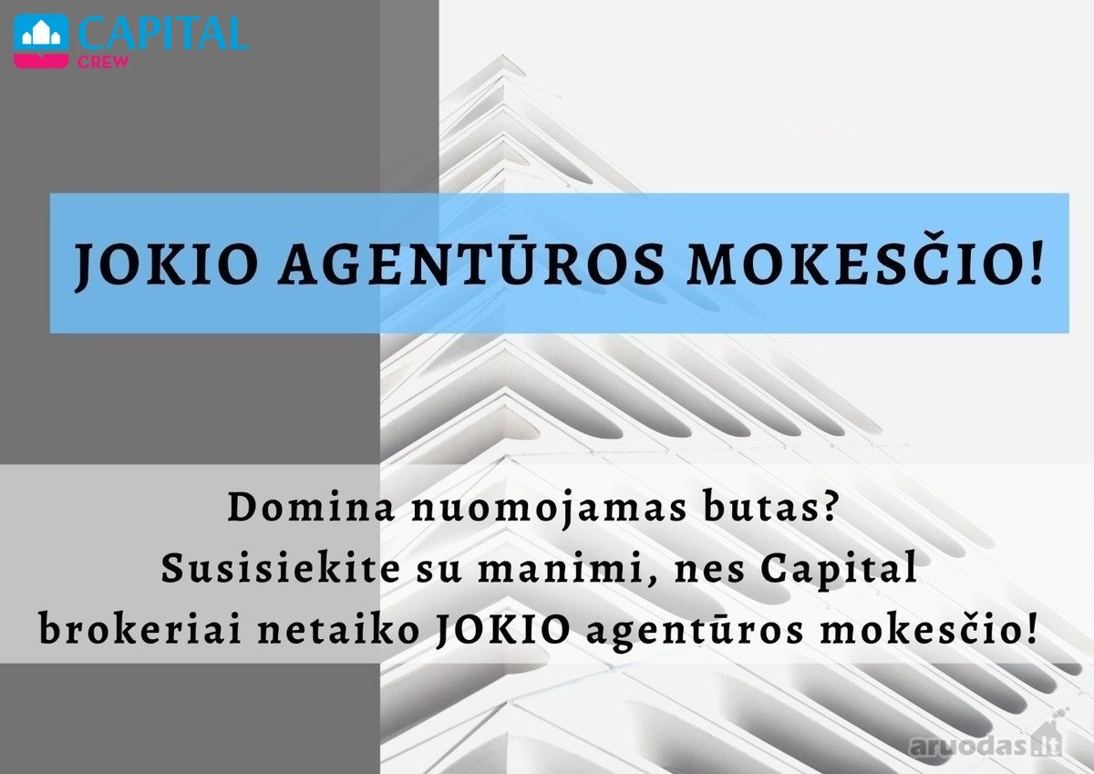 Nuomojamas Naujai Įrengtas Butas Naujamiestyje! - nuotraukos Nr. 2