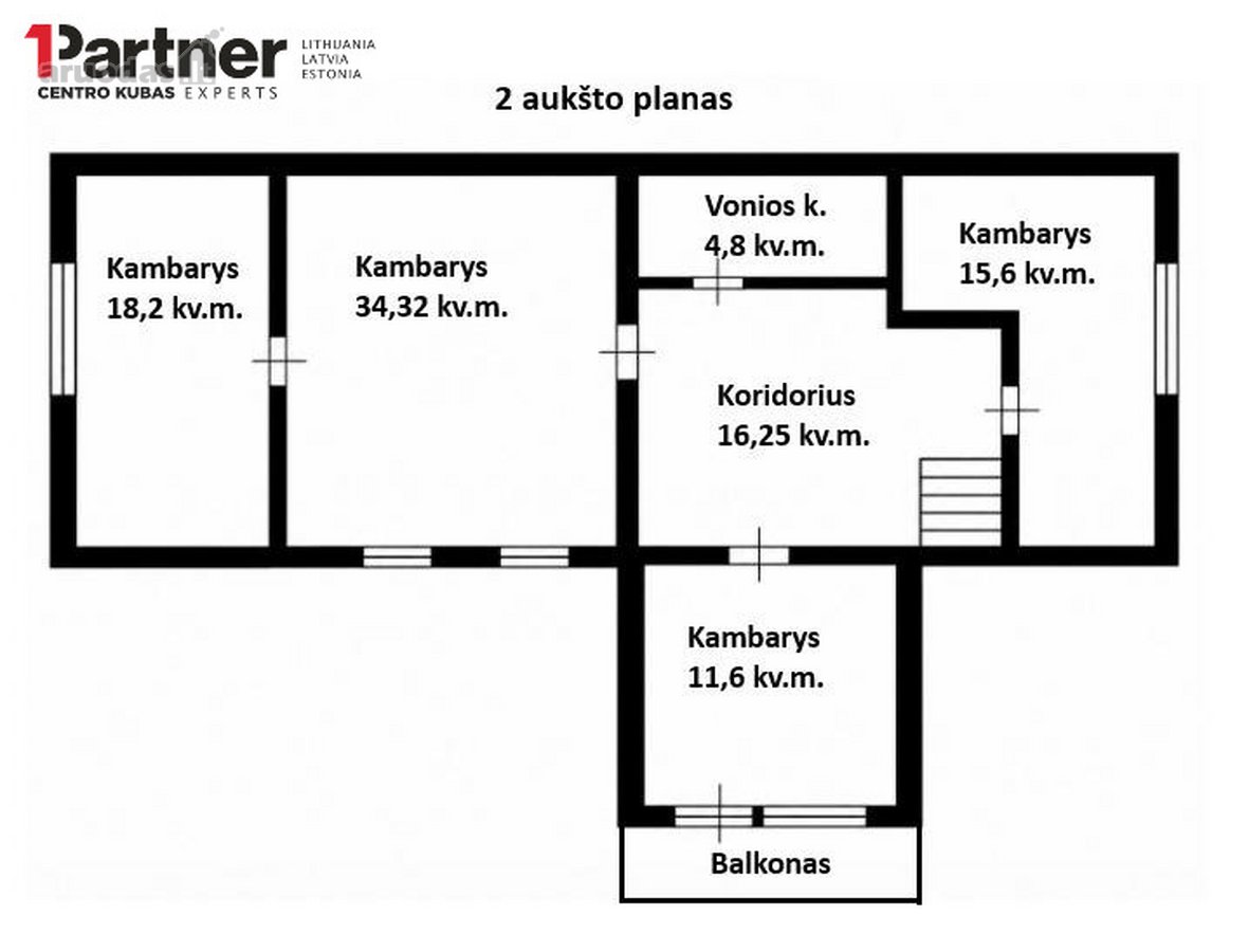 Parduodamas pilnai įrengtas 220 kv. m namas - nuotraukos Nr. 22