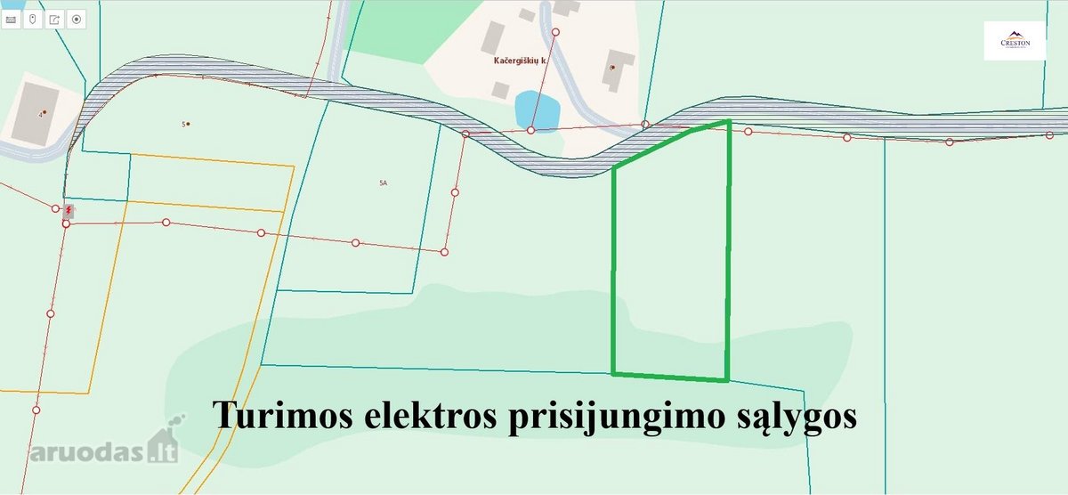 Parduodamas vaizdingas 47,85 a. žemės sklypas - nuotraukos Nr. 32