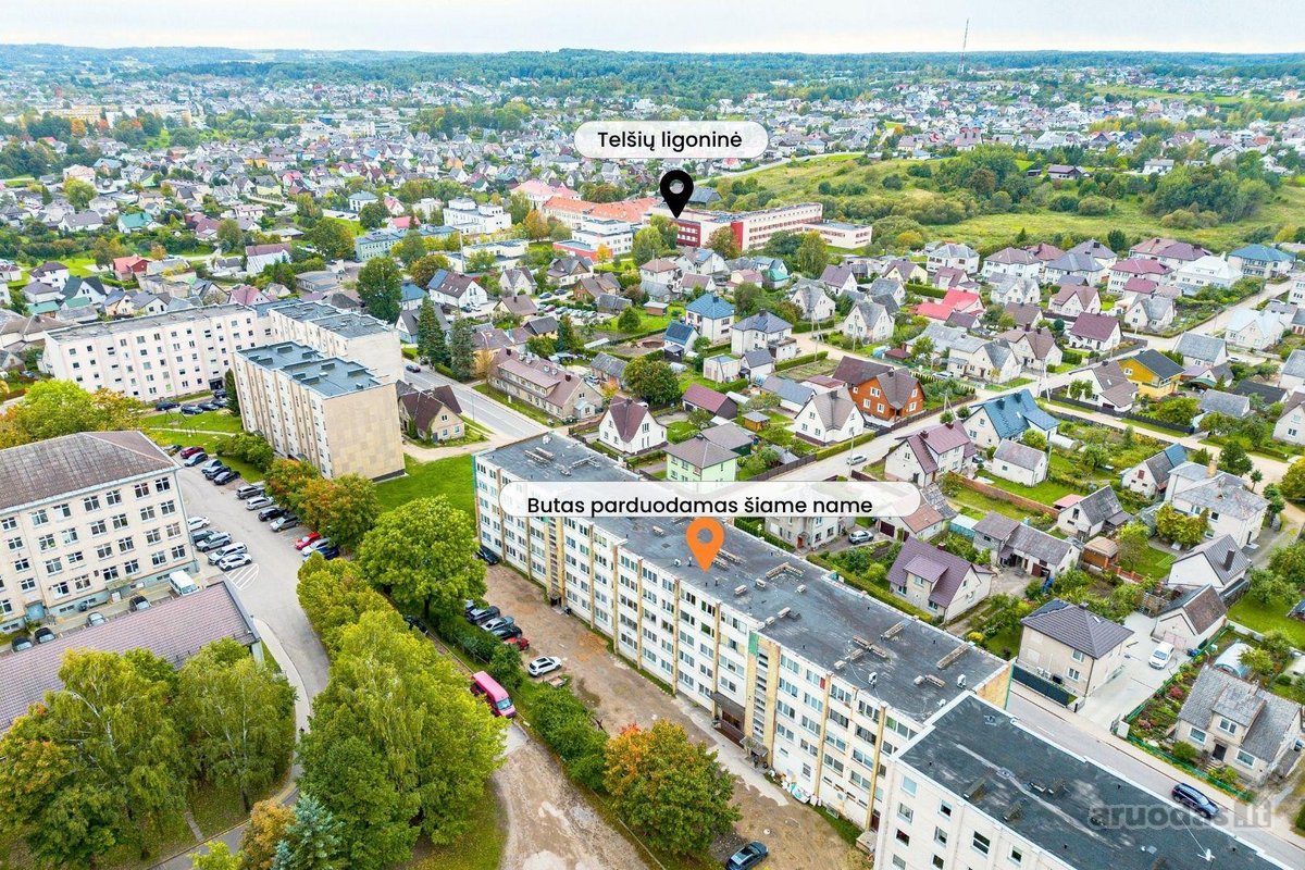 Parduodamas 2 kambarių butas su atskira - nuotraukos Nr. 20