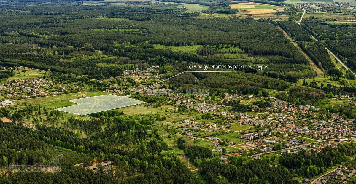 Parduodamas 578 arų žemės sklypas Pabradėje, - nuotraukos Nr. 4