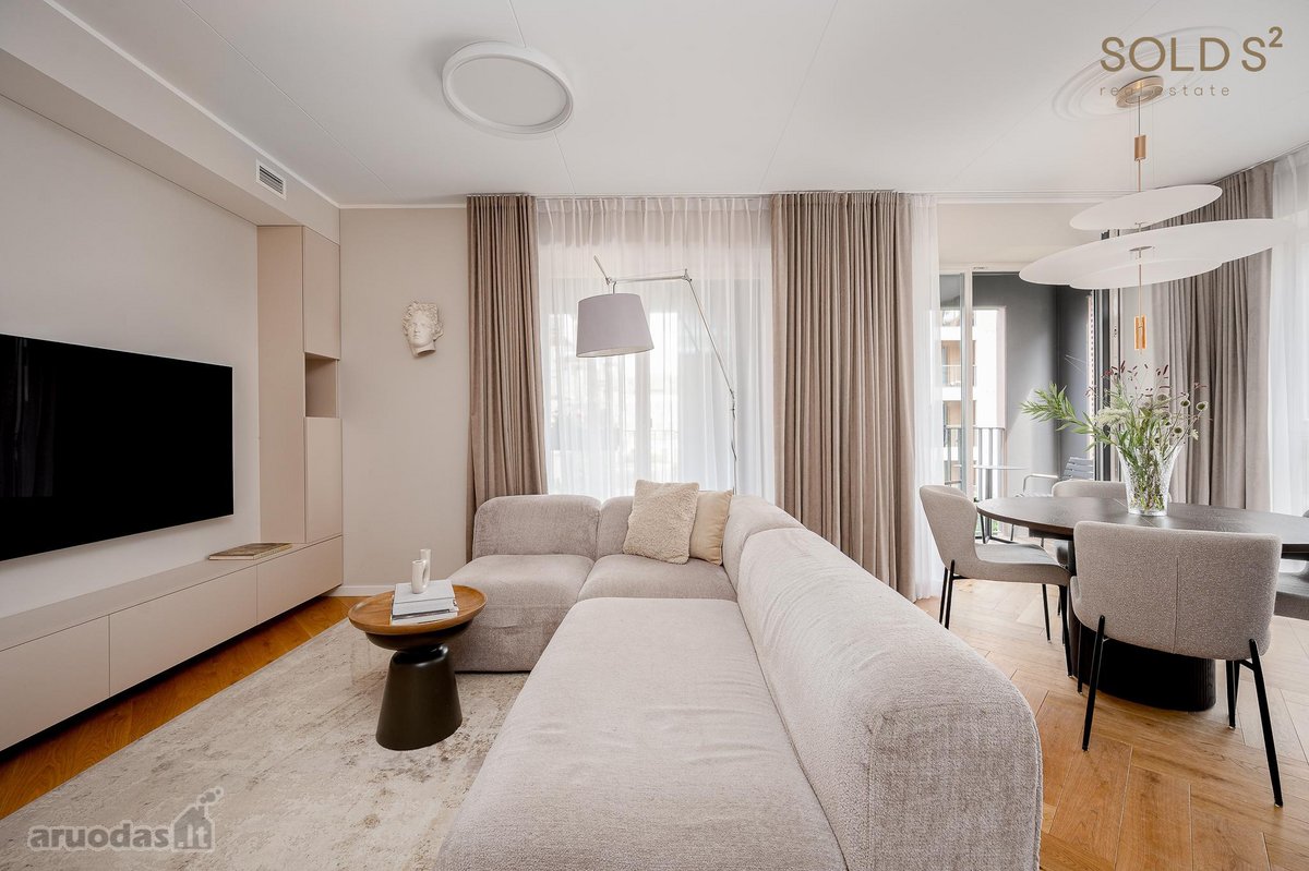 Apartamentai Markučiuose išsiskiria didele - nuotraukos Nr. 2