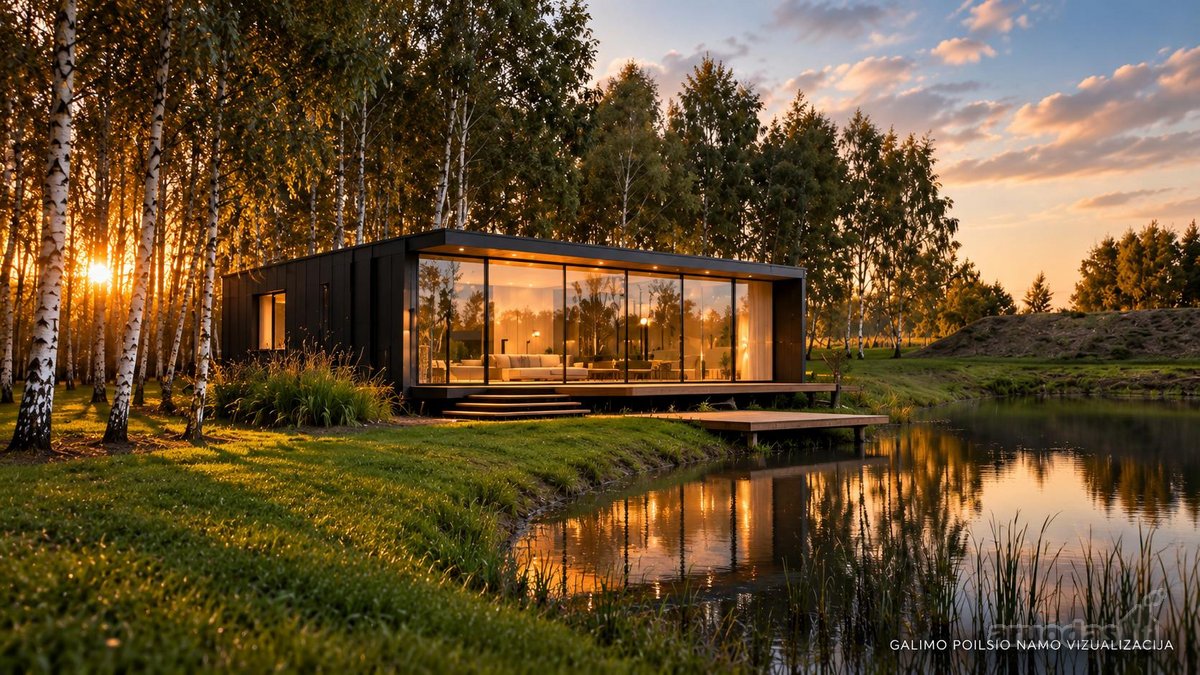 100 Beržų  66,20 A Rekreacinis Sklypas Su - nuotraukos Nr. 13