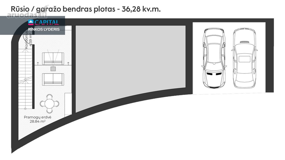 K12 – išskirtinės patalpos prabangiai - nuotraukos Nr. 28